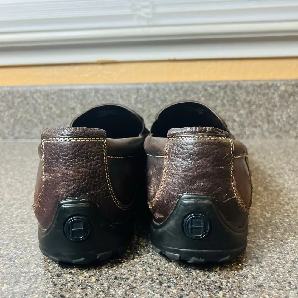 Cole Haan Mens Sz 11M Loafer Brown Classic Leather Slip On Comfort Driving Shoes